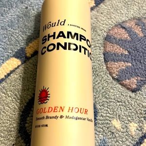 New! Would Shampoo and Conditioner. Golden Hour: Brandy and Vanilla. 16 ounces